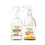 Koparo Natural Furniture Cleaner - 300ml and All Purpose Cleaner - 500ml | Mandarin Orange Fragrance | Combo Pack of 2 - Fast UK Delivery