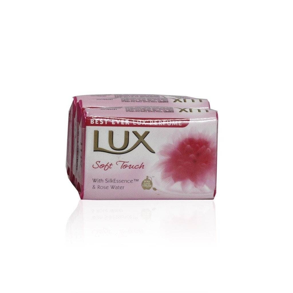 uk61uvtvJWZL-1.jpg Lux Soap - Soft Touch, 3x100g Pack - Fast UK Delivery - Image 1