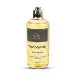 The Bath Store Wild Vanilla Body Wash Shower Gel | Body Wash for Men & Women - All Skin Types | Liquid Soap for Bath for a Clean & Fresh Skin | No Sulphates & Parabens - 300ml - Fast UK Delivery