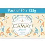 Camay Natural International Beauty Bar| Beauty Bathing Soap| Fresh Fragrance| For All Skin Types 125g|PO10 - Fast UK Delivery