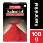 Everest Powder, Kashmirilal Brilliant Red Chilli Powder,100g Carton - Fast UK Delivery - Image 3