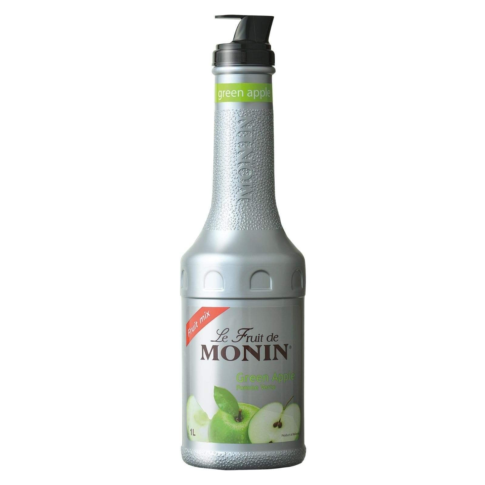 uk61wClvz78RL-1.jpg Monin Granny Smith Apple Fruit Mix, 1L - Fast UK Delivery - Image 1