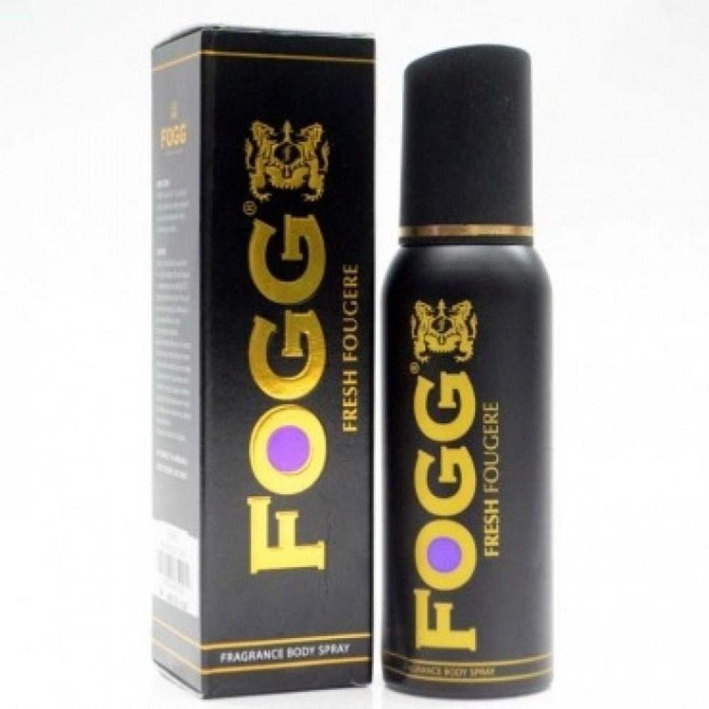 uk61wSro1Eh5L-1-1.jpg Fogg Men Black Fragrance Body Spray Collection - Fresh Fougere (120ml) (Pack of 2) - Fast UK Delivery - Image 1