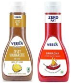 Veeba Sriracha Sauce, 320g & Veeba Vinaigrette Salad Sauce, 320g - Fast UK Delivery