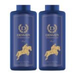 DENVER Goal Talc - 300GM Each (Pack of 2) | Scented Talcum Powder for Men - Fast UK Delivery