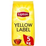 Lipton Yellow Label Black Classic Real Tea Leaves & Malty Aroma 5kg - Fast UK Delivery