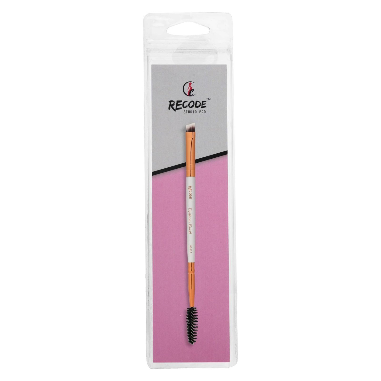 uk61y06SHZg4L-1-1.jpg Recode DUAL SIDE EYEBROW BRUSH | RS 112 - Fast UK Delivery - Image 1