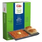 Gits Ready to Eat Pav Bhaji, Pure Veg, Heat and Eat Indian Chaat, Microwaveable, 300g - Fast UK Delivery