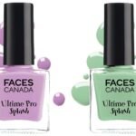 FACESCANADA Splash Nail Enamel, Glossy Finish, Set Of 2 - Linty & Viola (16Ml) - Fast UK Delivery
