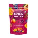 Farmley Berries Mix 160g | 8-In-1 Healthly Snacks Contains Cranberry,Black Raisins,Strawberry,Black Currant & More (Pack of 1) - Fast UK Delivery