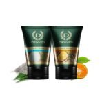 DENVER Oil Clear + Acne Clear Face Wash - 100GM Each (Pack of 2) | Oil Control/Acne Control Cleansing Gel - Remove Acne & Lighten Dark Spots Face Gel for Men - Fast UK Delivery
