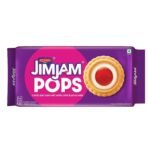 JimJam Pops - Crunchy Open Cookie with Vanilla CREME and Jammy Center| 350 gm | A New Way to savour CREME bisuits - Fast UK Delivery