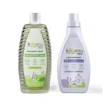 Koparo Natural Dishwash Liquid 750ml and Laundry Liquid Detergent 900ml | Eco Friendly, Plant Based & Non Toxic - Fast UK Delivery