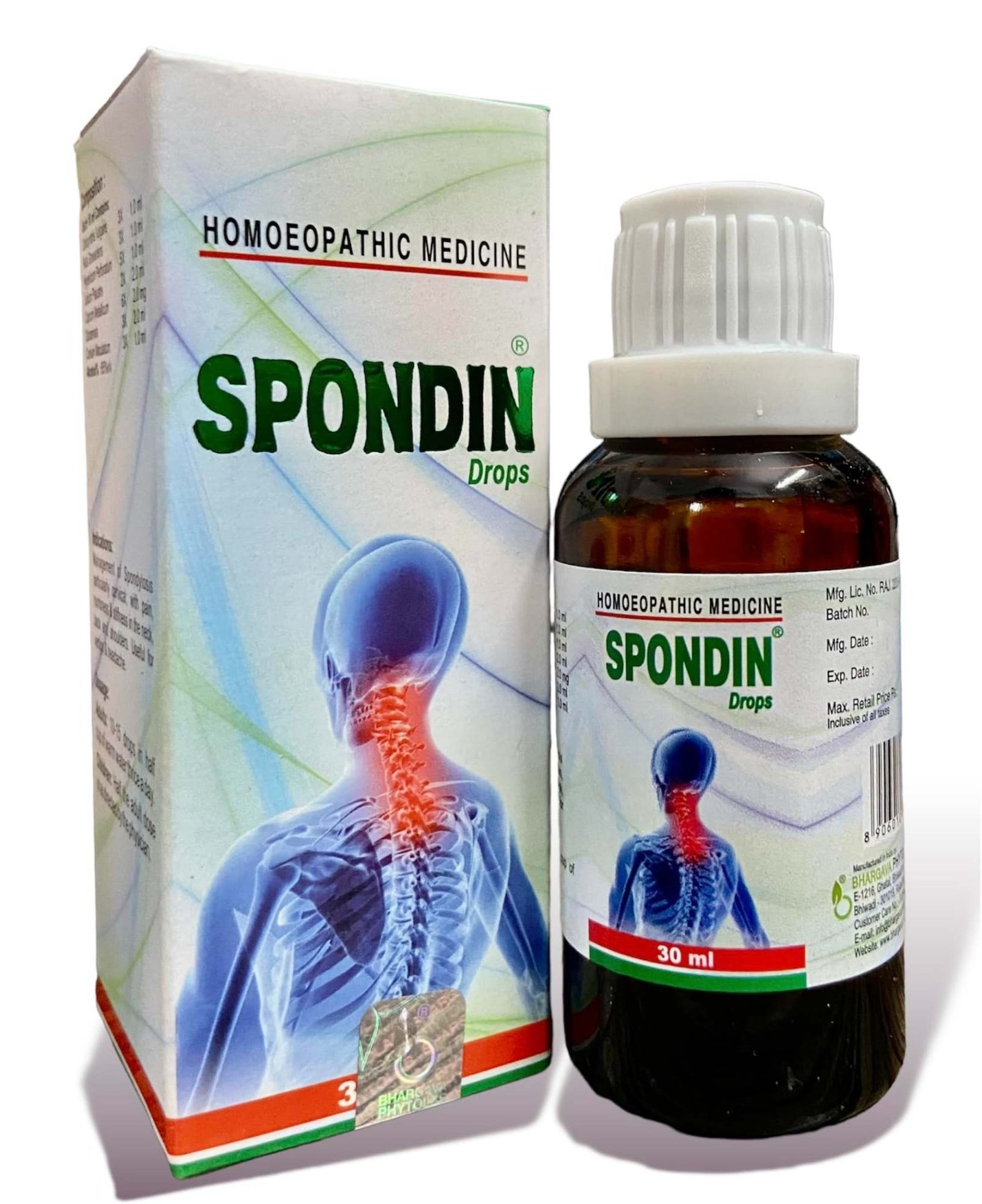 uk710snAcSebL-1-1.jpg KRIG'S Spondin Drops Bhargava 30Ml - Pain_Relief - Set Of 1 Bottle - Fast UK Delivery - Image 1