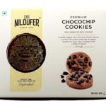 Cafe Niloufer Premium Chocochip Cookies 400 g | Gooey chocolate in every bite - Fast UK Delivery