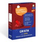 CRISTA Reshampatti Chilli Powder | Laal Mirch Powder with Natural Oils | Zero added Colours, Fillers, Additives & Preservatives | Spicy Grade | 500 gms