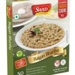 SWAD Ready to Eat Baigan Bhartha 300g | Just Heat And Eat | Vegetarian Instant Indian Food Mix | No Added Preservative & Colours | Microwave-Able Ready To Eat Meal | Pack of 1 - Fast UK Delivery