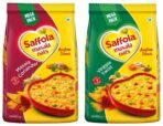 Saffola Masala Oats Masala & Coriander - 500 gm and Veggie Twist 500 gm - Fast UK Delivery
