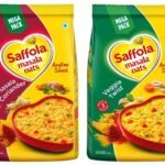 Saffola Masala Oats Masala & Coriander - 500 gm and Veggie Twist 500 gm - Fast UK Delivery