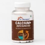Dr. Morepen Calcium+ Advanced Tablets with Vitamin - D2, Magnesium & Zinc - 120 Veg Tablets for Women & Men Calcium & Vitamin D Tablets to support Strong Bones, Joints & Muscles - Fast UK Delivery
