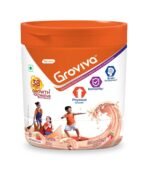 Groviva Milk Protein Powder for Kids 2-6 years | 38 Growth & Digestive Nutrients | Supports Physical Growth, Brain Development & Immunity Jar, 200g - (Strawberry) - Fast UK Delivery