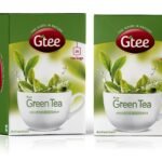 GTEE Green Tea Bags - Regular, 25 Tea bags (Pack of 2) - Fast UK Delivery