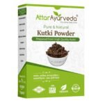 Attar Ayurveda Kutki Powder 100 gm - For Liver support, Detox, Blood sugar management | 100% Pure and Natural, No Preservatives - Fast UK Delivery