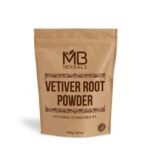 MB Herbals Vetiver Powder 100gm | Khus Root Powder | Vetiveria Zizanioides Root Ramachham