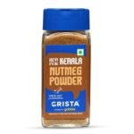 CRISTA Nutmeg Powder | Ground Jaiphal | Zero added Colours, Fillers, Additives & Preservatives | Farm Fresh, Premium Grade Quality, Natural & Fresh | 50gms