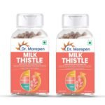 DR. MOREPEN Milk Thistle With Silymarin, Dandelion Extract, Vitamin E & Arginine | Nature's Goodness for Men and Women | 60 Capsules (Pack of 2) - Fast UK Delivery