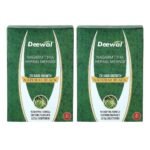 Deewal Nagarmotha Mehndi Powder - Natural Hair Coloring Solution with Herbal Extracts instant pure henna powder for hair, Powder of natural henna leaves (2) - Fast UK Delivery