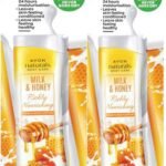 Avon Naturals Milk & Honey Body Lotion (combo set) - Fast UK Delivery