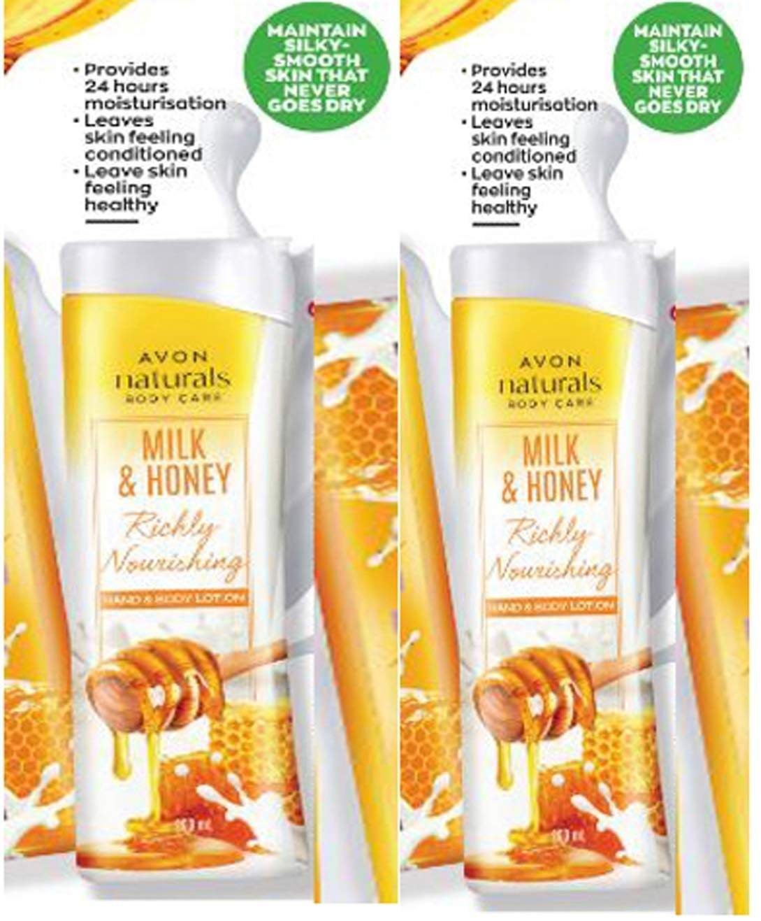 uk7153QUXopuL-1-1.jpg Avon Naturals Milk & Honey Body Lotion (combo set) - Fast UK Delivery - Image 1