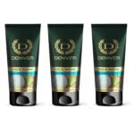 DENVER Acne Clear Face Wash - 50GM Each (Pack of 3) | Remove Acne & Lighten Dark Spots Face Wash for Men| Suitable for Oily Skin | All Skin Type - Fast UK Delivery