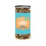 Kwality Star Seed Mix - Healthy Blend of Sunflower, Pumpkin, Watermelon & More Seeds | Roasted Super Seeds | Boost Energy & Immunity | 250g Pack - Fast UK Delivery