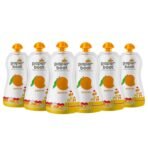 Paper Boat Aamras, Mango Fruit Juice, No Added Preservatives and Colours (Pack of 6, 200ml each) - Fast UK Delivery