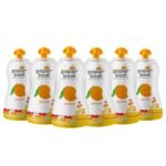 Paper Boat Aamras, Mango Fruit Juice, No Added Preservatives and Colours (Pack of 6, 200ml each) - Fast UK Delivery