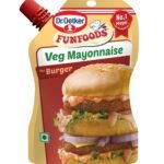 Dr. Oetker FunFoods Veg Mayonnaise Burger, 100g, Made with 38% Tomatoes - Fast UK Delivery