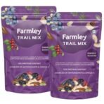 Farmley Trail Mix,160g,each | 7 Superfood in 1 Mixes | Dry Fruits Contains Almonds, Cashews, Blueberries, Blackcurrant, Pumpkin & Sunflower Seeds Pack of 2 - Fast UK Delivery