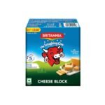 The Laughing Cow Cheese Block, 400g Pack - Fast UK Delivery