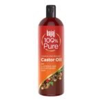 Bajaj 100% Pure Castor Oil 200ml, Pure Hair Oil, Natural Cold-Pressed Castor Oil, No Silicones, Paraben Free, Lead Free - Fast UK Delivery