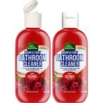 Parle Ropvatika 1 Liter Rose Bathroom Cleaner, Disinfectant with Jasmine Fragrance, for Toilet, Tiles and Surfaces Rose 500ml Pack 2 (1 Liter) - Fast UK Delivery