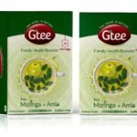 GTEE Moringa Tea Bags, 25 Tea bags (Pack of 2) - Fast UK Delivery