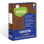 CRISTA Whole Ajwain Seeds | Carom Seeds | Ajamo | Bishop's Weed | Zero added Colours, Fillers, Additives & Preservatives | Farm Fresh | Aromatic & Natural | 100 gms