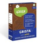 CRISTA Whole Ajwain Seeds | Carom Seeds | Ajamo | Bishop's Weed | Zero added Colours, Fillers, Additives & Preservatives | Farm Fresh | Aromatic & Natural | 100 gms