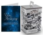 Swad You Are Amazing Gift with Card (Swad Digestive Candy 125 Gift Box & 1 Greeting card) - Fast UK Delivery