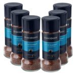 Davidoff Decaf Elegant Instant Coffee - 6/12 Intensity - 100% Arabica - 100g, Granule, Glass Bottle - PACK OF 6 - Fast UK Delivery