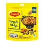 MAGGI Masala-ae-Magic Vegetable Masala, All in One | 120g Pouch (6g x 20 Sachets) - Fast UK Delivery