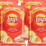 Lay's Potato Chips - Spanish Tomato Tango Flavour 52 g (Pack of 4) - Fast UK Delivery