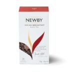 Newby Tea Bags, Indian Breakfast Black Tea | 25 Count | Medium Strength, Muscatel Aroma and Malty Flavour - Fast UK Delivery